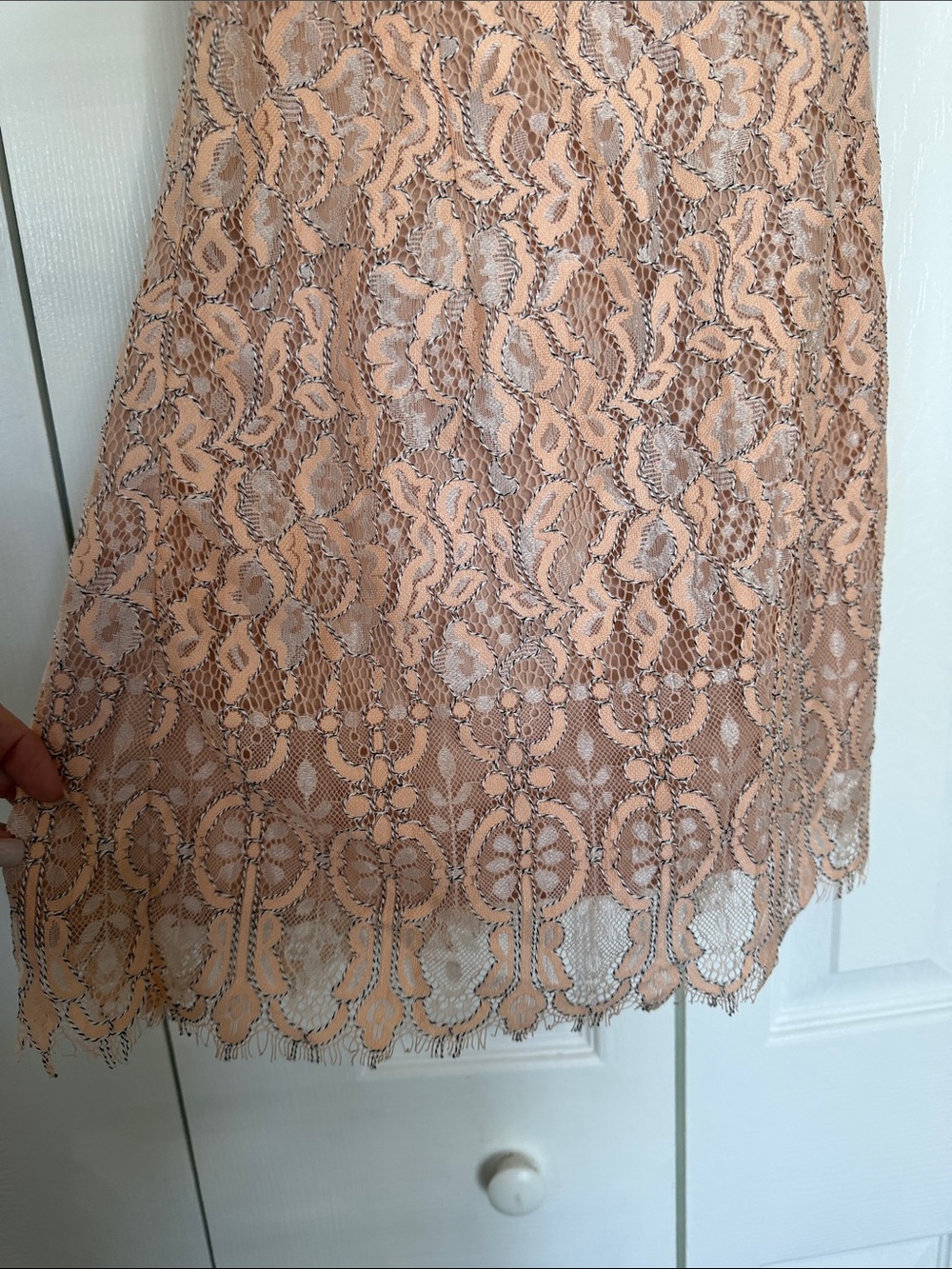 NWT REVOLVE NBD Peachy Pink Lace Mini
Size sm - Picture 4 of 8